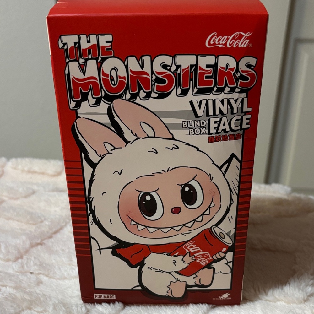 New in Unopened Box Coca-Cola The Monsters Vinyl Blind Box Labubu